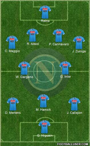 Napoli Formation 2013