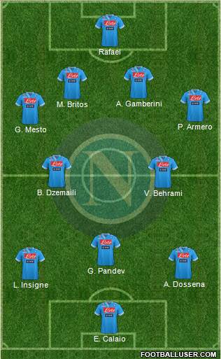 Napoli Formation 2013