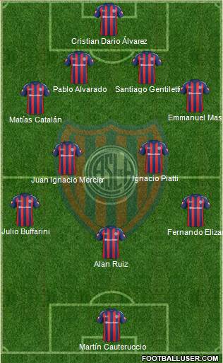 San Lorenzo de Almagro Formation 2013