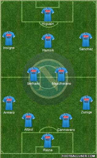 Napoli Formation 2013