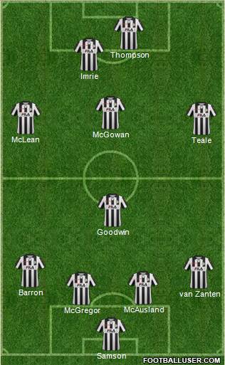St. Mirren Formation 2013