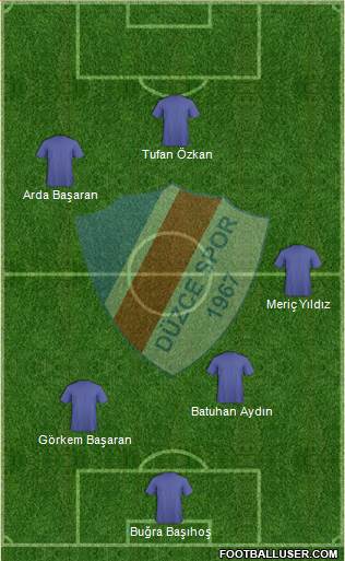 Düzcespor Formation 2013