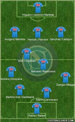 Napoli Formation 2013