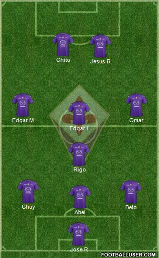 Fiorentina Formation 2013