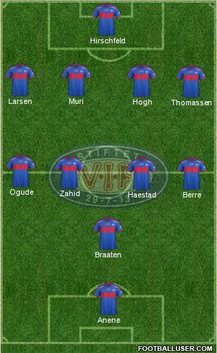 Vålerenga Fotball Formation 2013
