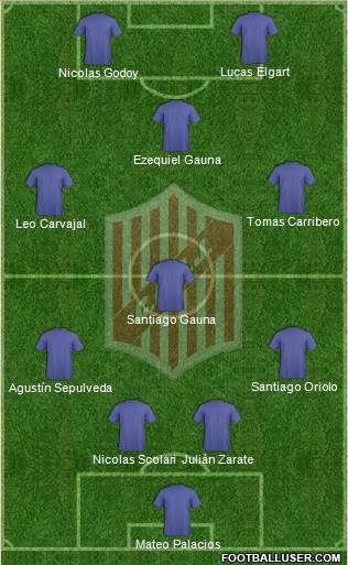 9 de Julio Formation 2013