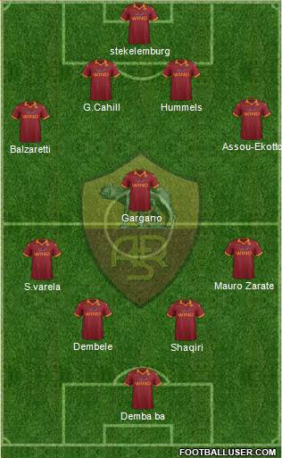 AS Roma Formation 2013