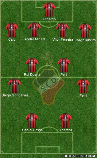 Sporting Clube Olhanense Formation 2013
