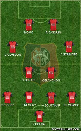 Stade Rennais Football Club Formation 2013