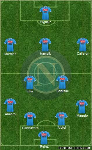 Napoli Formation 2013