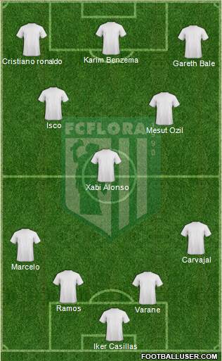 FC Flora Tallinn Formation 2013