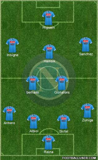 Napoli Formation 2013