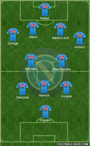 Napoli Formation 2013