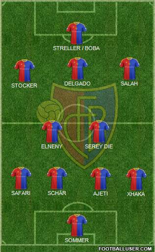FC Basel Formation 2013