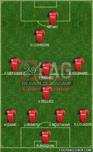 En Avant de Guingamp Formation 2013