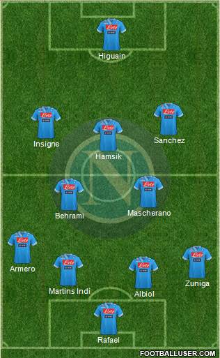 Napoli Formation 2013