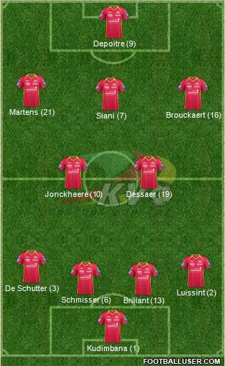 KV Oostende Formation 2013