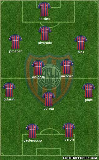 San Lorenzo de Almagro Formation 2013