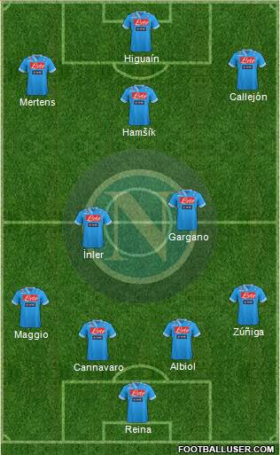 Napoli Formation 2013