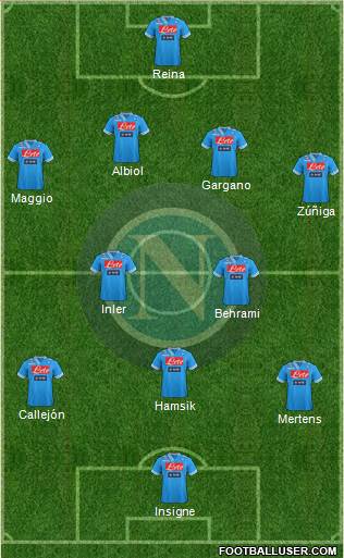 Napoli Formation 2013