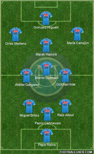Napoli Formation 2013