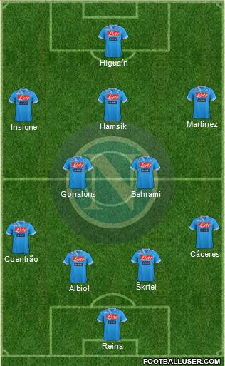 Napoli Formation 2013