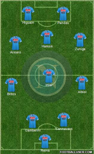 Napoli Formation 2013