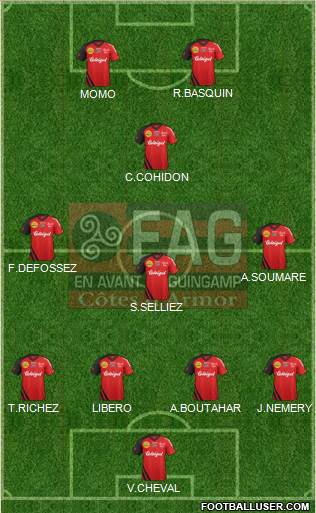 En Avant de Guingamp Formation 2013