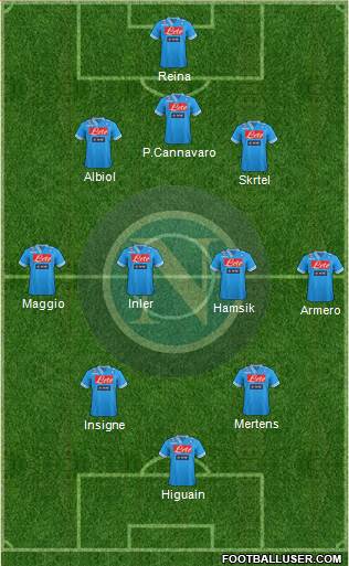 Napoli Formation 2013