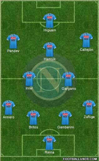 Napoli Formation 2013