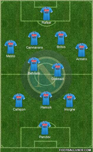 Napoli Formation 2013