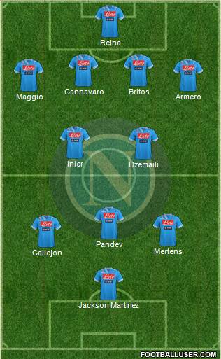 Napoli Formation 2013