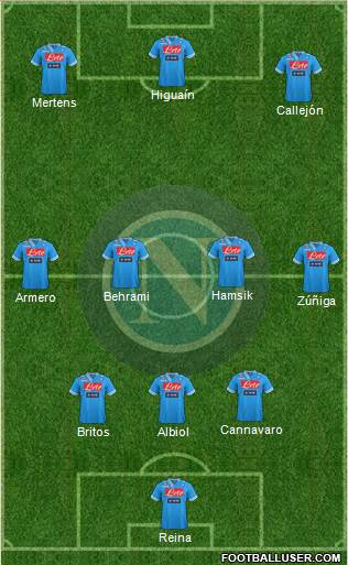 Napoli Formation 2013