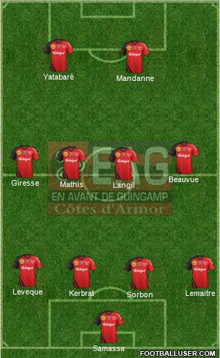 En Avant de Guingamp Formation 2013