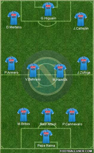 Napoli Formation 2013