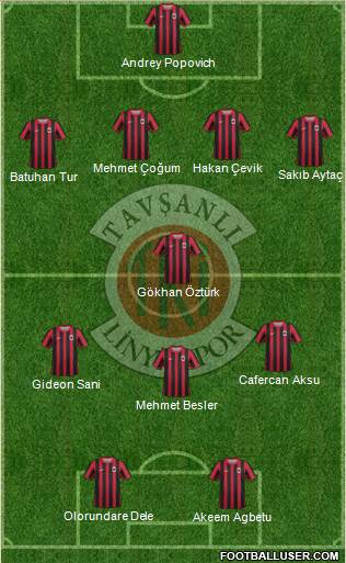 Tavsanli Linyitspor Formation 2013