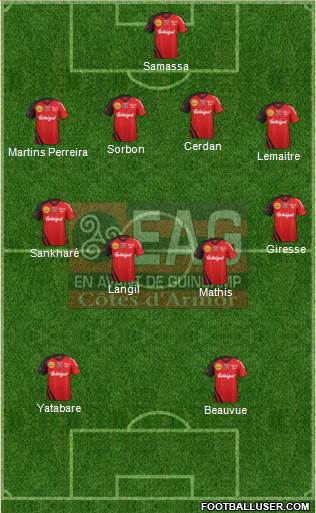 En Avant de Guingamp Formation 2013