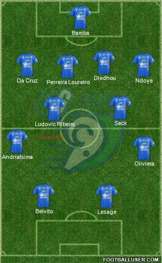 Union Sportive Créteil-Lusitanos Football Formation 2013