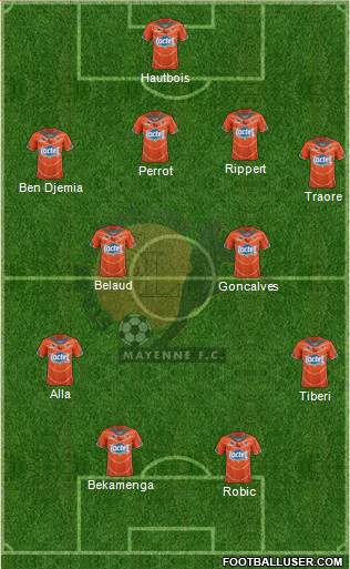 Stade Lavallois Mayenne FC Formation 2013