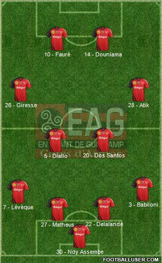 En Avant de Guingamp Formation 2013