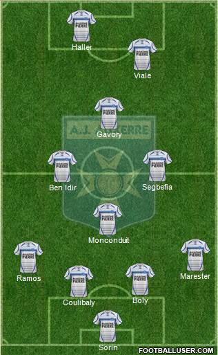 A.J. Auxerre Formation 2013