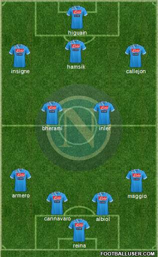 Napoli Formation 2013