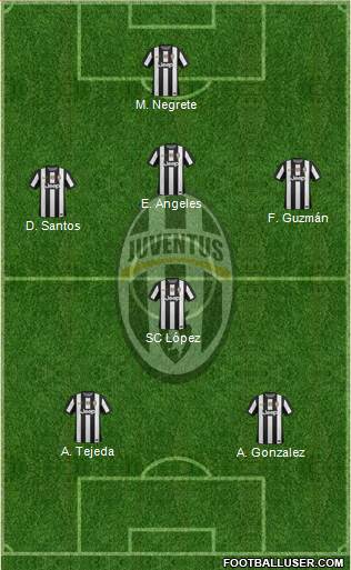 Juventus Formation 2013