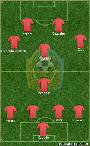 Lechia Zielona Gora Formation 2013