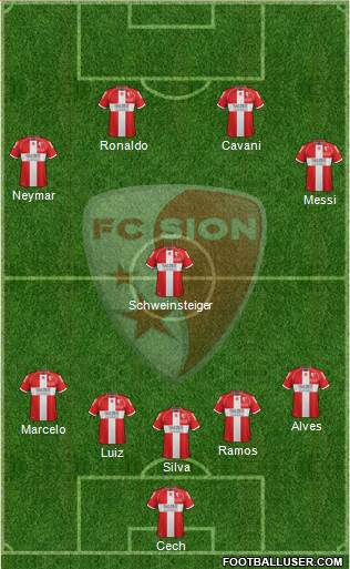 FC Sion Formation 2013