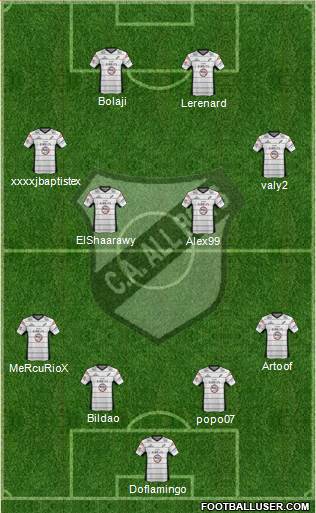 All Boys Formation 2013