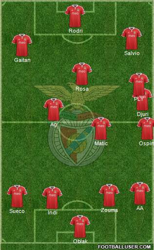 Sport Lisboa e Benfica - SAD Formation 2013