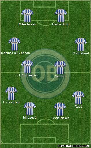Odense Boldklub Formation 2013