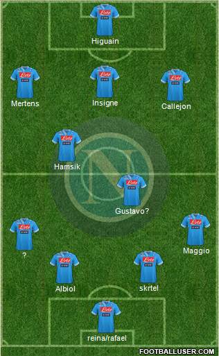 Napoli Formation 2013
