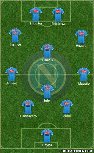 Napoli Formation 2013